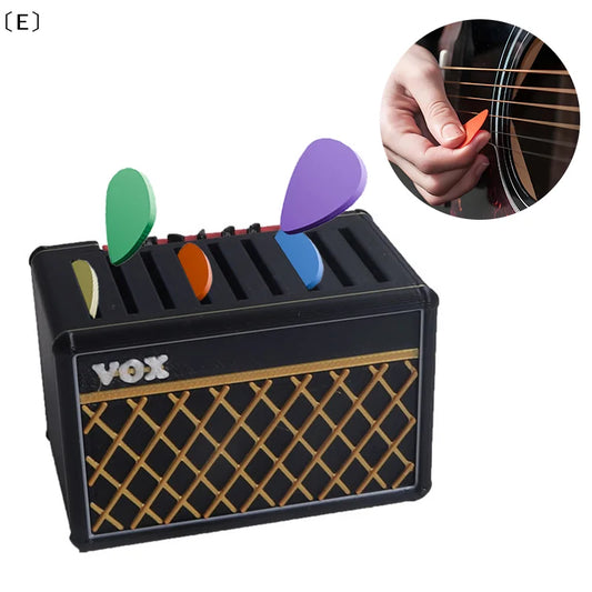 〔E〕Guitar Picks Holder Box, Guitar Pick Display Holder, Guitar Pick Storage Box Set For Guitar Players And Music Enthusiasts
